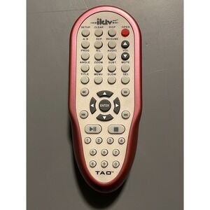 Tao Music Iktv DVD Karaoke Entertainment Station Remote Control